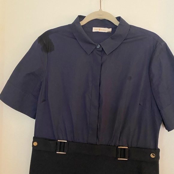 Tory Burch Navy Dress SIze XL - Picture 3 of 3